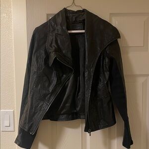 Blank NYC Black Leather Jacket
